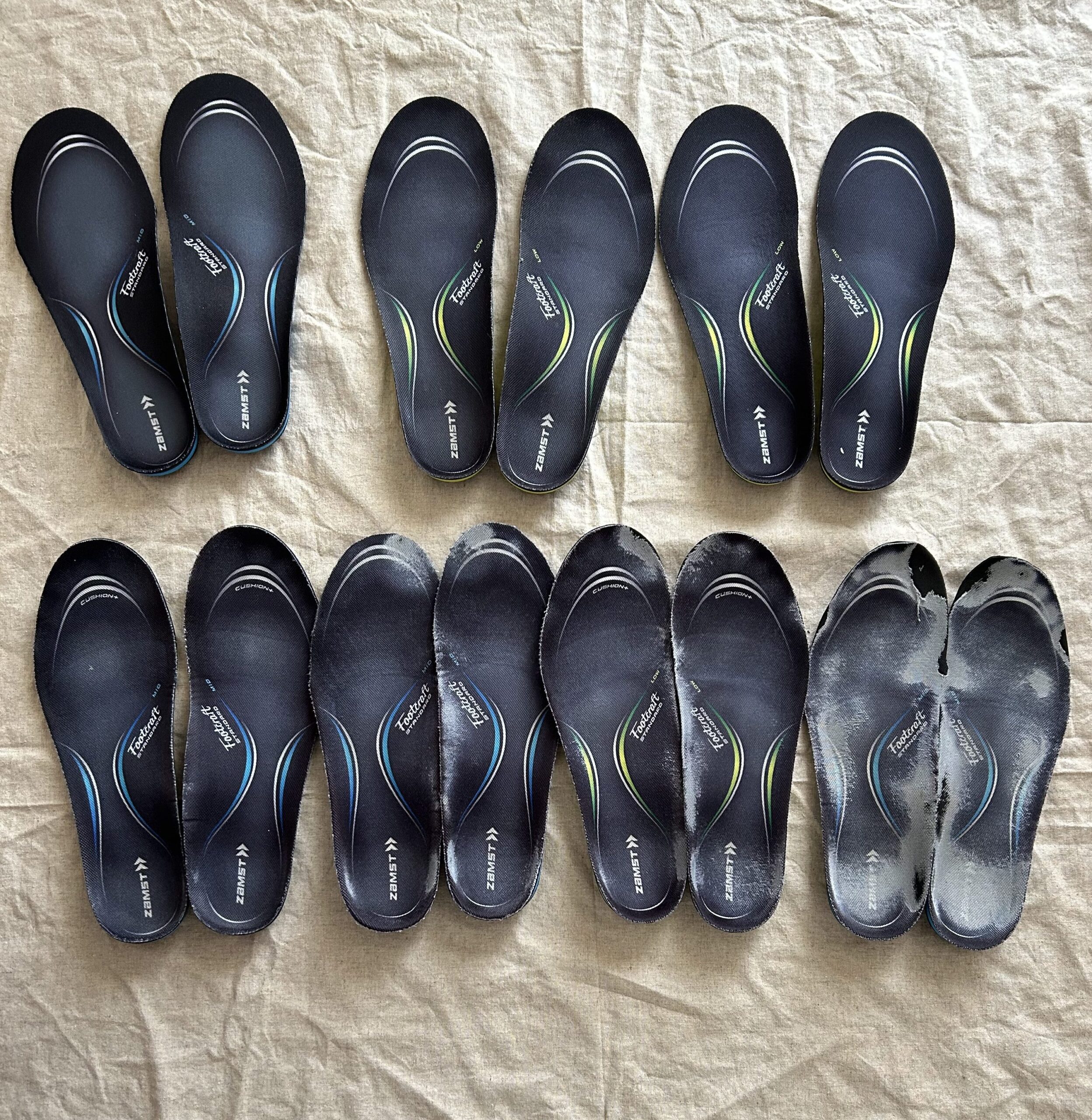 ザムストのランニング用インソール