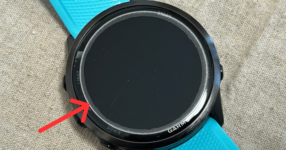 570にガラスフィルムを貼った状態